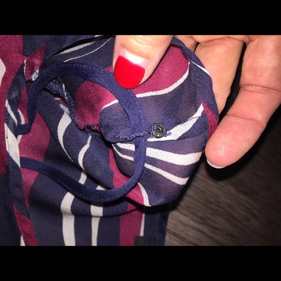 Talbots Short-Sleeve Blouse - Picture 7 of 8